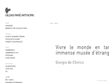 Tablet Screenshot of gildaspare.com